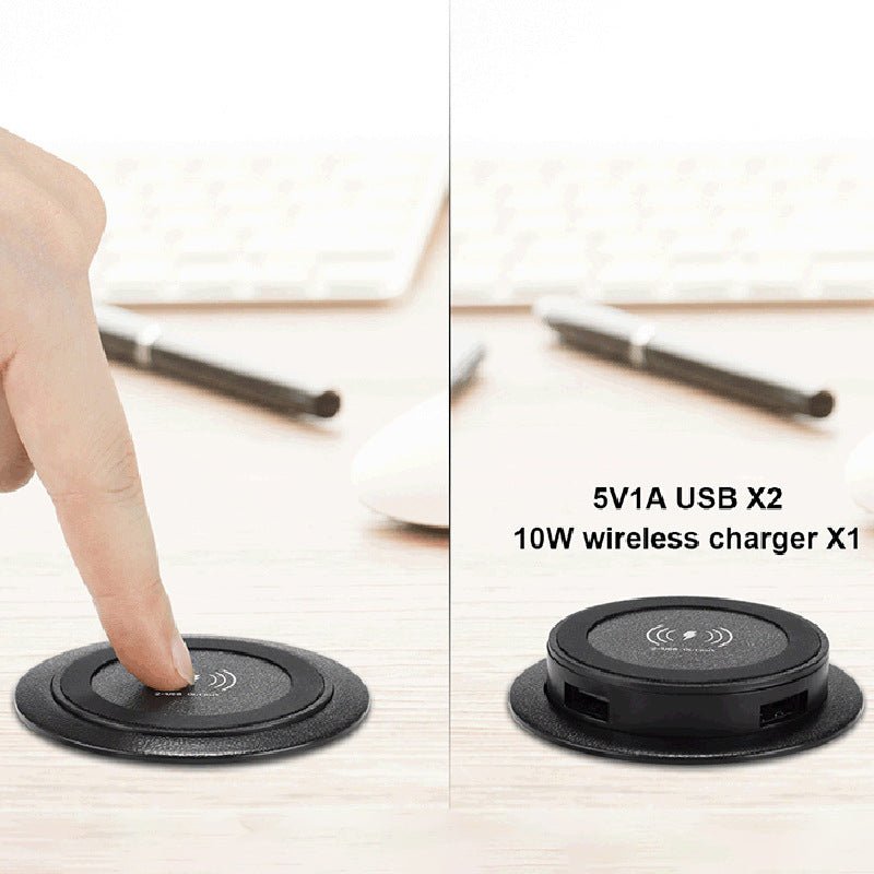 10W Fast Wireless QI Charger | Universal Liftable Desktop Charger for Huawei & Samsung