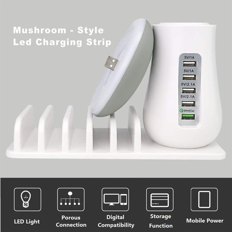 2-in-1 Multifunction Mushroom Lamp