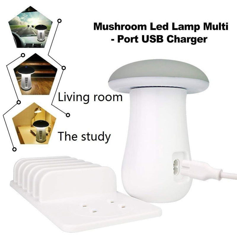 2-in-1 Multifunction Mushroom Lamp