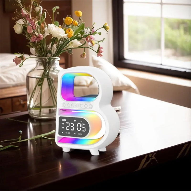 2024 B-Shaped Bluetooth Speaker | Multifunctional Music & Wireless Charger