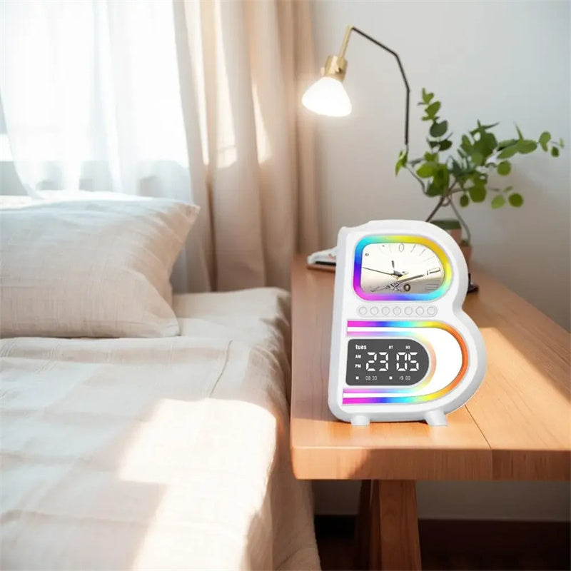 2024 B-Shaped Bluetooth Speaker | Multifunctional Music & Wireless Charger