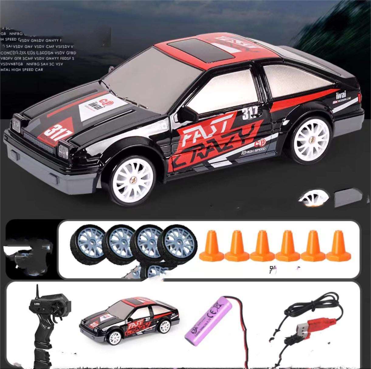2.4G Drift RC Car | 4WD Remote Control GTR & AE86 Model Racing Toy