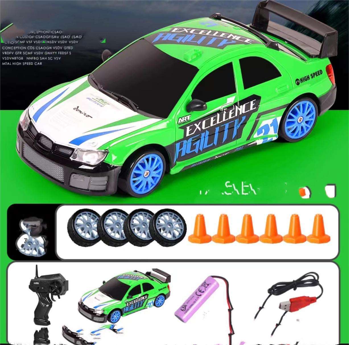 2.4G Drift RC Car | 4WD Remote Control GTR & AE86 Model Racing Toy