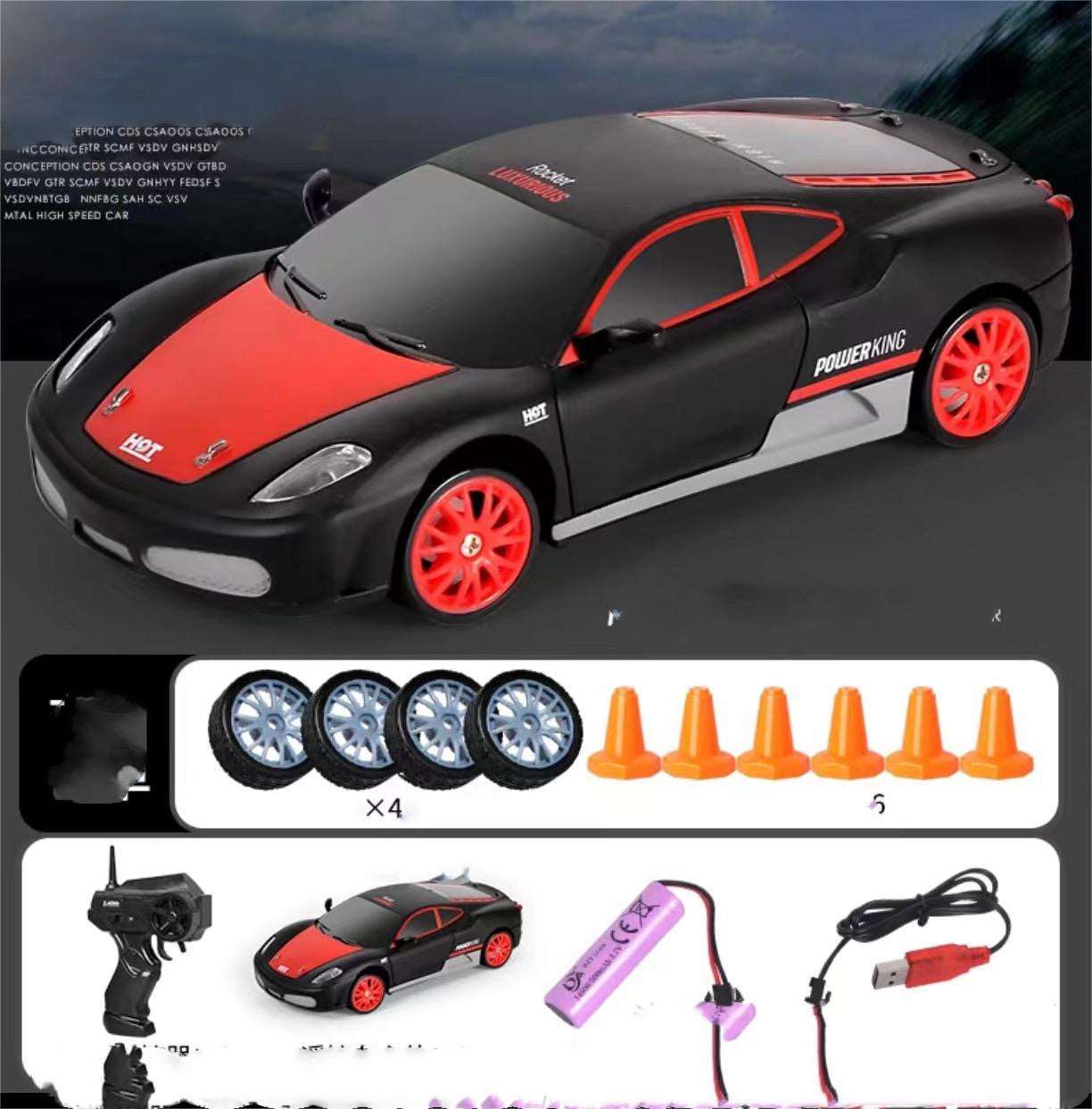 2.4G Drift RC Car | 4WD Remote Control GTR & AE86 Model Racing Toy