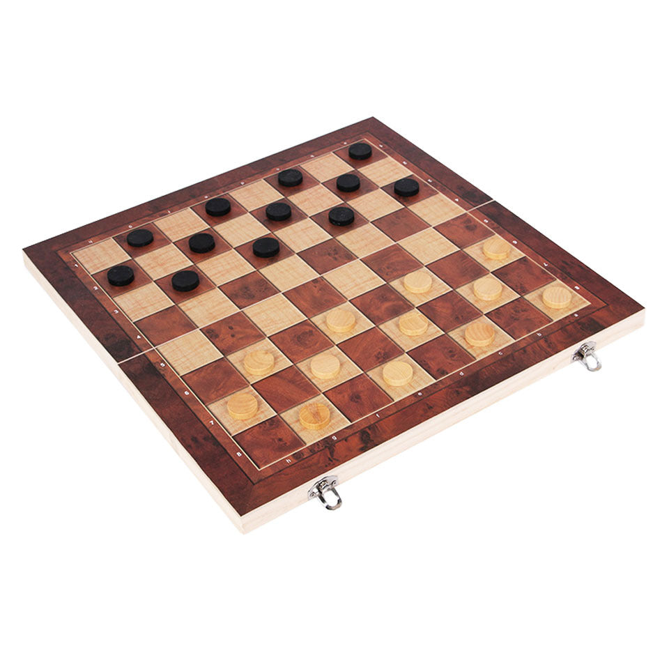 3 in 1 Backgammon Chess Set | Travel Chess Set with New Design