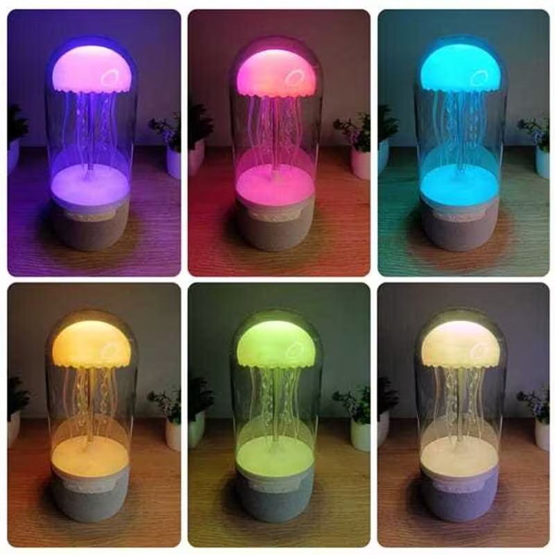 3-in-1 Colorful Jellyfish Lamp & Bluetooth Speaker