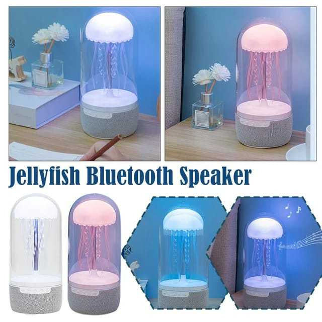 3-in-1 Colorful Jellyfish Lamp & Bluetooth Speaker