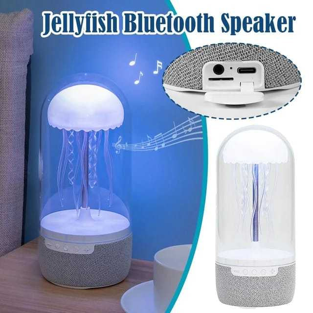 3-in-1 Colorful Jellyfish Lamp & Bluetooth Speaker