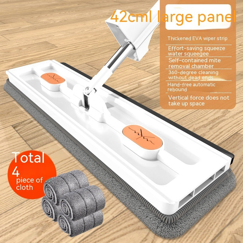 360° Rotating Flat Mop - Large, Strong Water Absorption