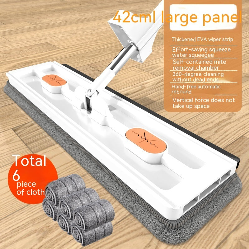 360° Rotating Flat Mop - Large, Strong Water Absorption