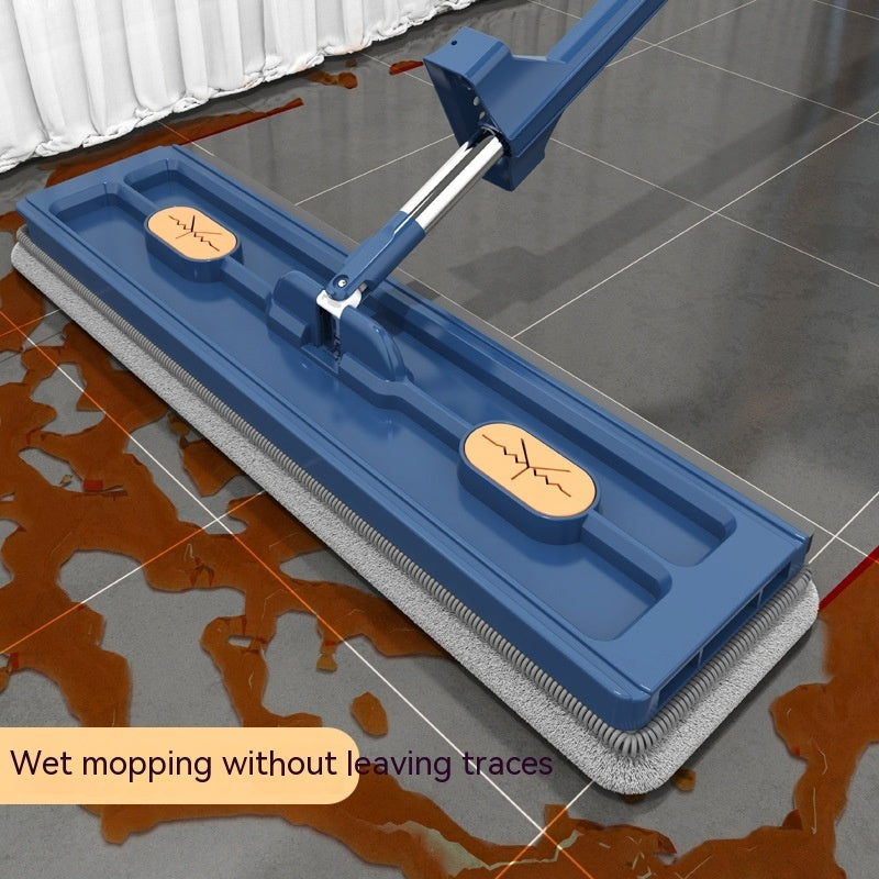 360° Rotating Flat Mop - Large, Strong Water Absorption