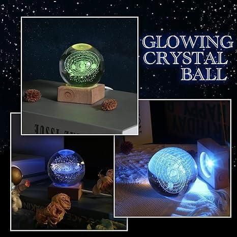 3D Crystal Lamp Ball | Assorted Designs