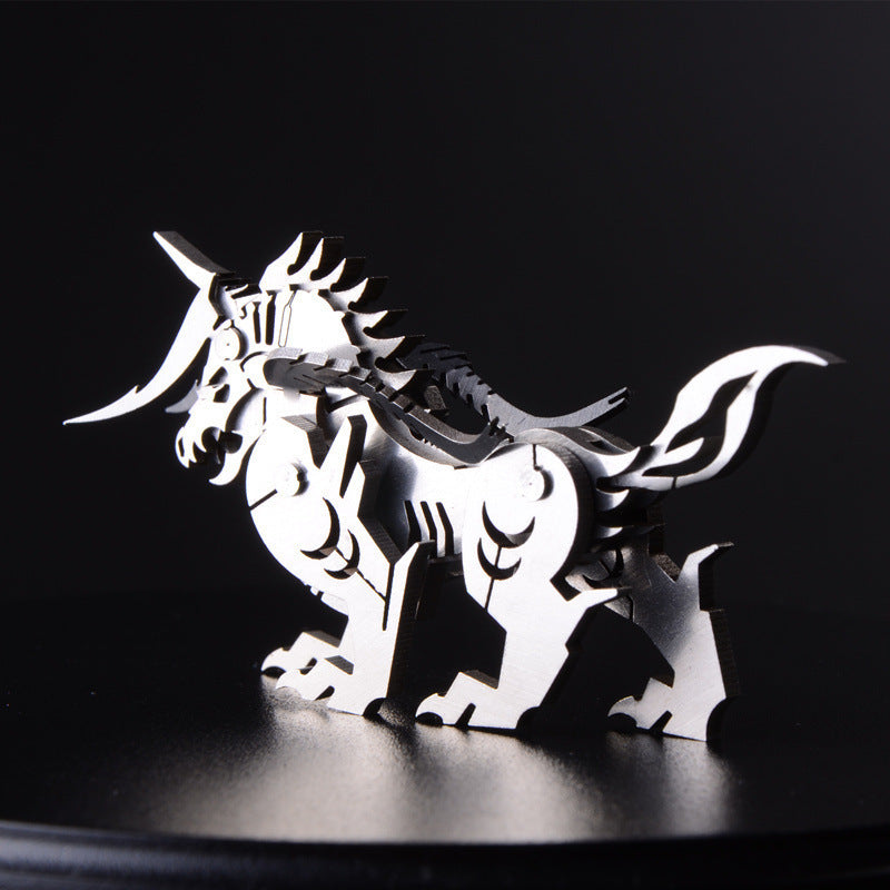 3D Overlord Fire-Breathing Ice Dragon & Scorpion King DIY Metal Puzzle