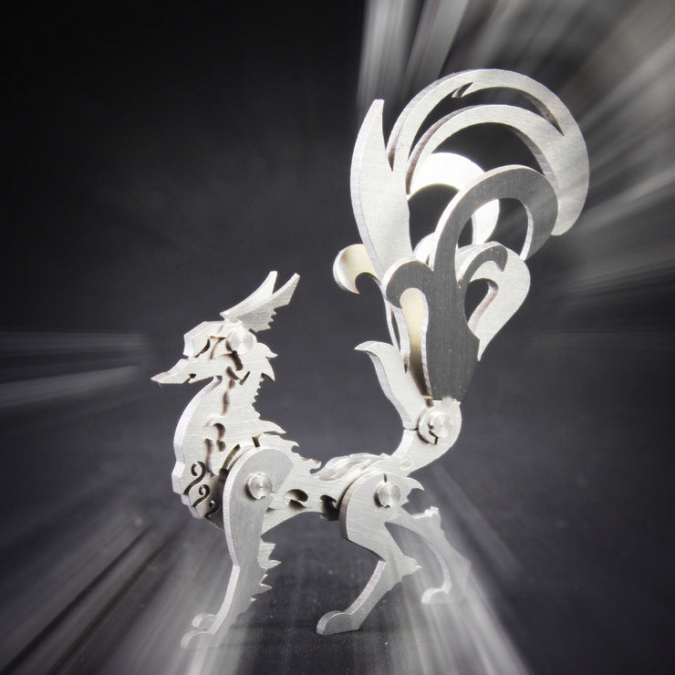 3D Overlord Fire-Breathing Ice Dragon & Scorpion King DIY Metal Puzzle