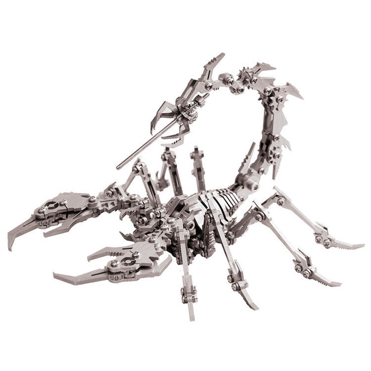 3D Overlord Fire-Breathing Ice Dragon & Scorpion King DIY Metal Puzzle