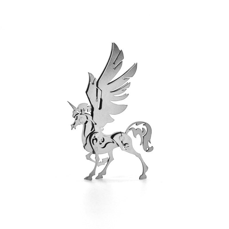 3D Overlord Fire-Breathing Ice Dragon & Scorpion King DIY Metal Puzzle
