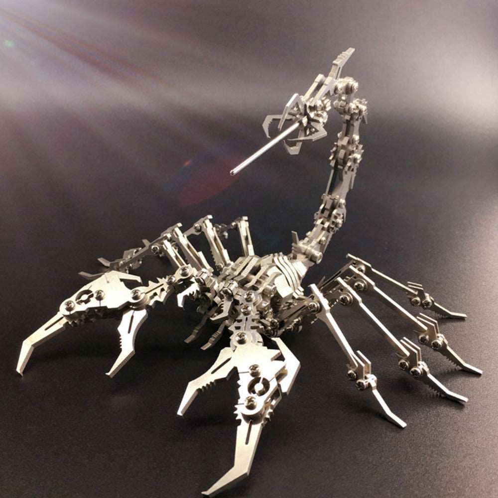 3D Overlord Fire-Breathing Ice Dragon & Scorpion King DIY Metal Puzzle