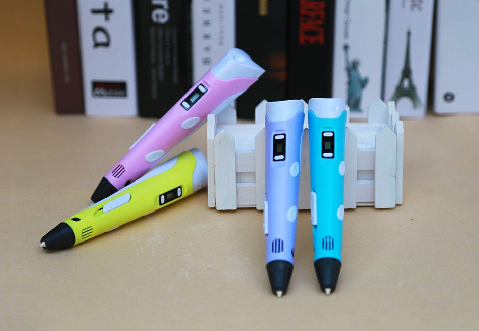 3D Print Pen 2nd Gen - Graffiti & Puzzle Painting Toy for Kids