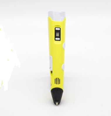 3D Print Pen 2nd Gen - Graffiti & Puzzle Painting Toy for Kids