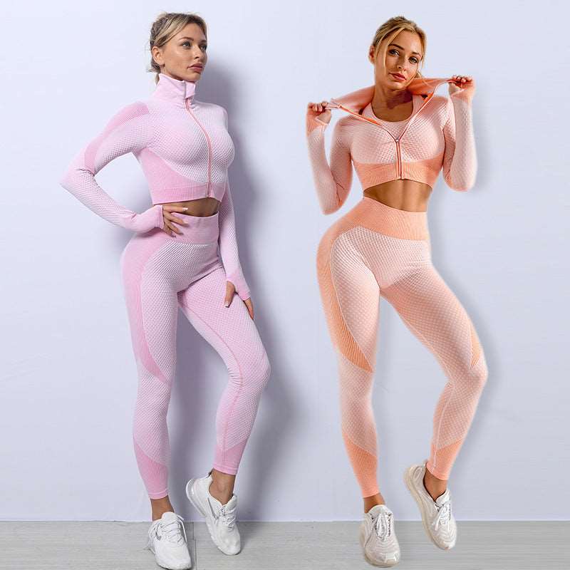 3PCS Seamless Yoga Set for Women