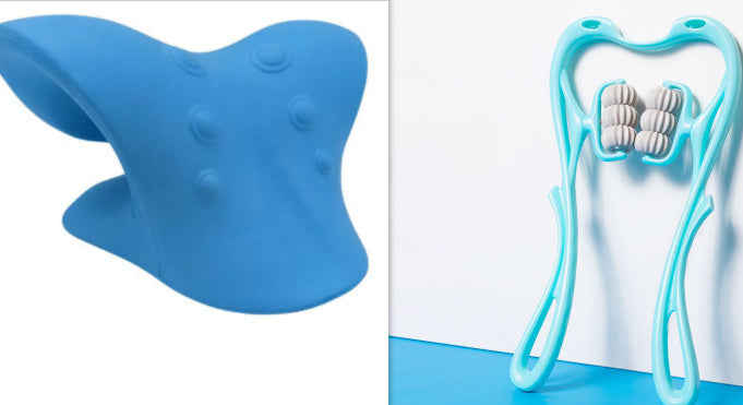 6-Wheel Neck Massager | Multifunctional Manual Roller for Instant Relief