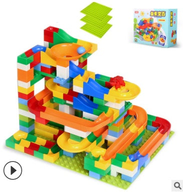 Children Large Particles Assembled Slide Puzzle Blocks Toys 3-10 Years Old Boy Toy