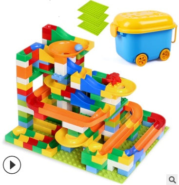 Children Large Particles Assembled Slide Puzzle Blocks Toys 3-10 Years Old Boy Toy