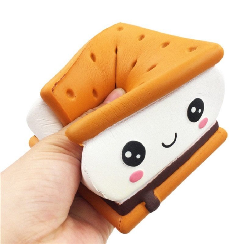 Chocolate sandwich biscuit toy