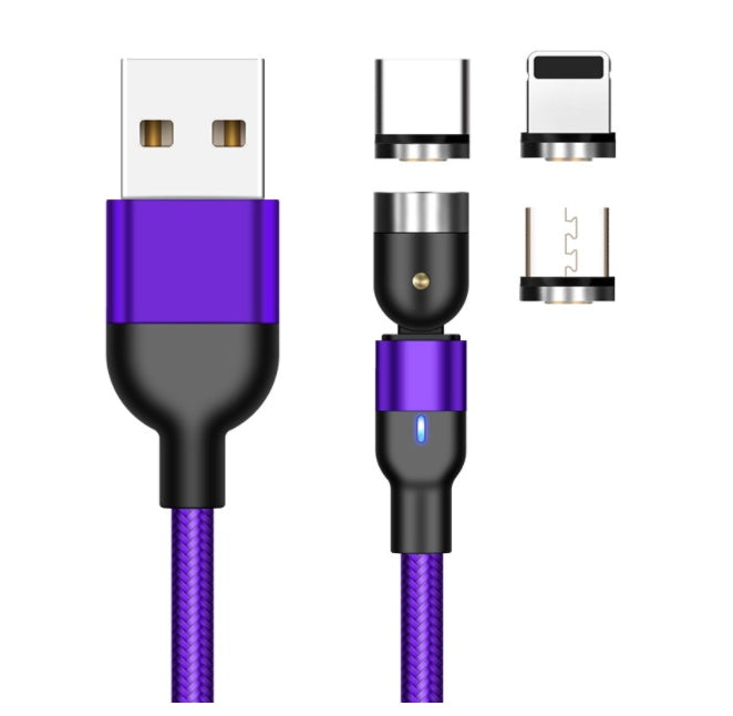 Essager 360° Rotating Magnetic USB-C Fast Charger - 540° Micro Magnet Cable