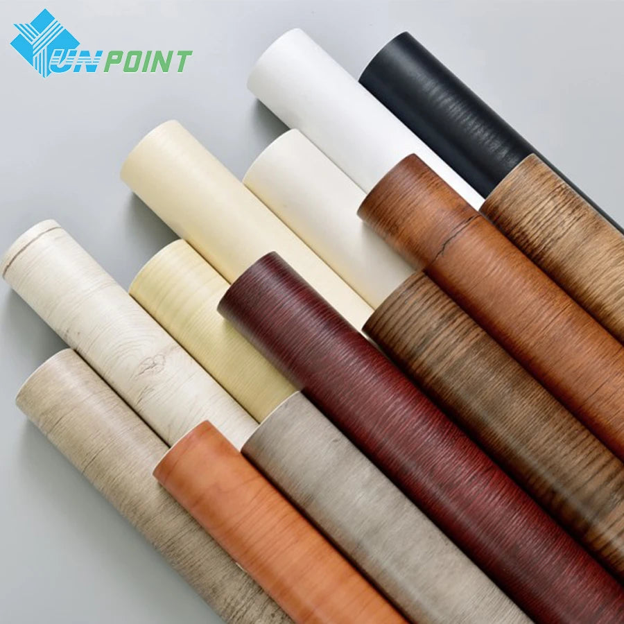 PVC Waterproof Self Adhesive Wallpaper Roll Furniture