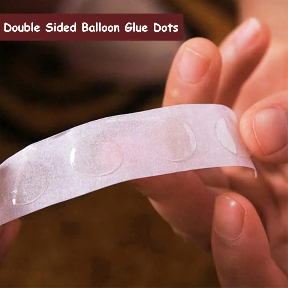 Double-Sided Adhesive Dots - Transparent Balloon Tape