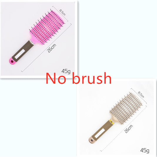 Hairbrush Anti Klit Brushy Haarborstel Women Detangler Hair Brush Bristle Nylon Scalp Massage Teaser Hair Brush Comb