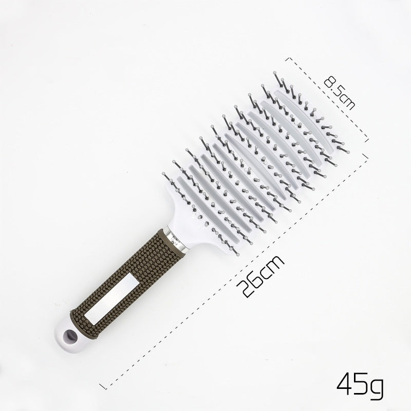 Hairbrush Anti Klit Brushy Haarborstel Women Detangler Hair Brush Bristle Nylon Scalp Massage Teaser Hair Brush Comb