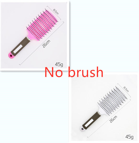 Hairbrush Anti Klit Brushy Haarborstel Women Detangler Hair Brush Bristle Nylon Scalp Massage Teaser Hair Brush Comb