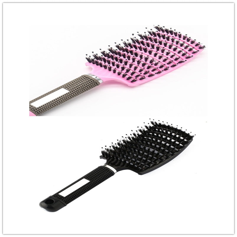 Hairbrush Anti Klit Brushy Haarborstel Women Detangler Hair Brush Bristle Nylon Scalp Massage Teaser Hair Brush Comb