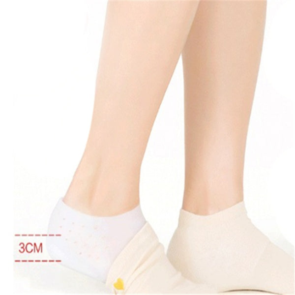 Inner Booster Pad Invisible Men And Women Silicone Heel Insole