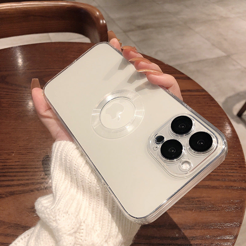 Phone Case with Camera Protector - Electroplated Soft Case for iPhone