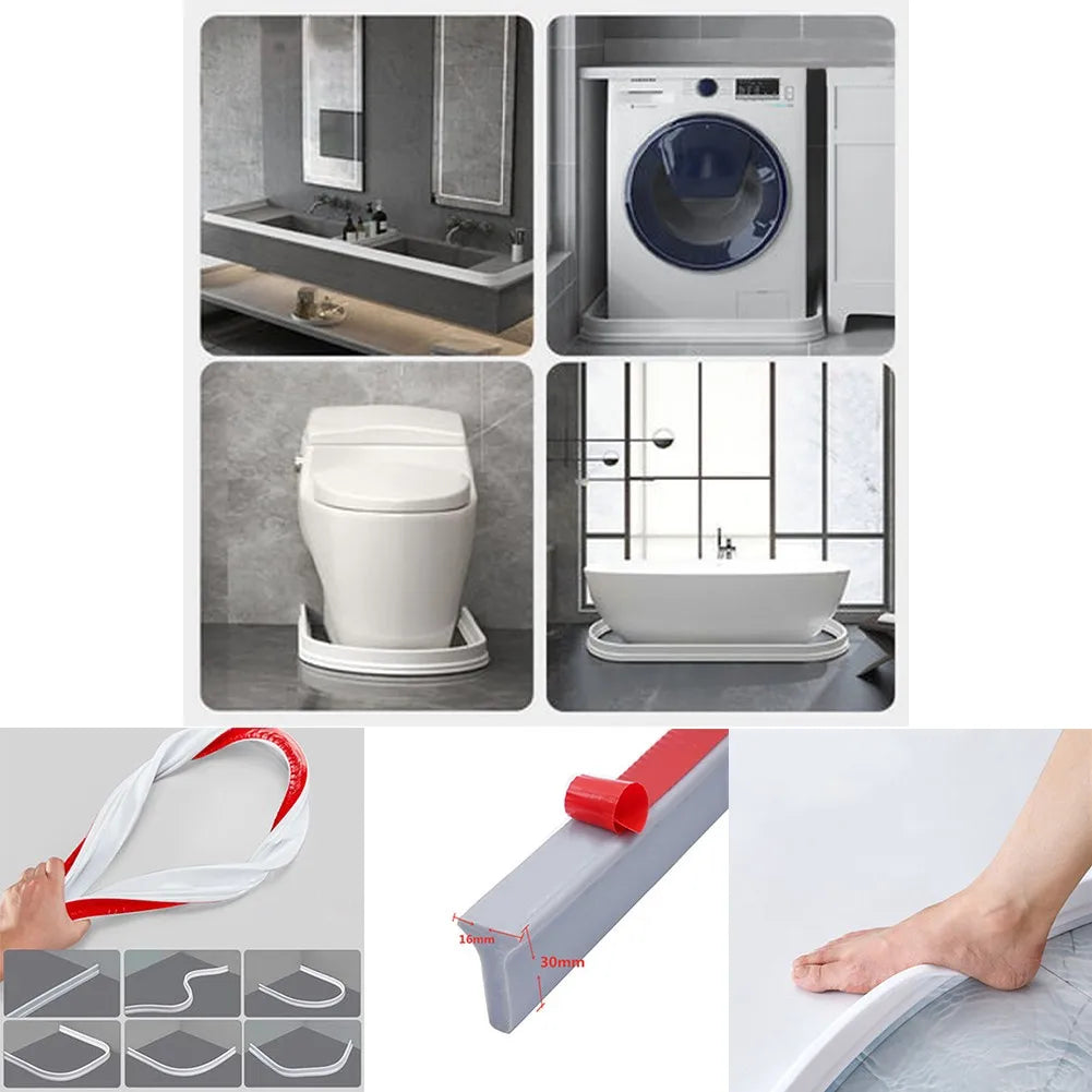 1PC 1-3M Bathroom Water Stopper