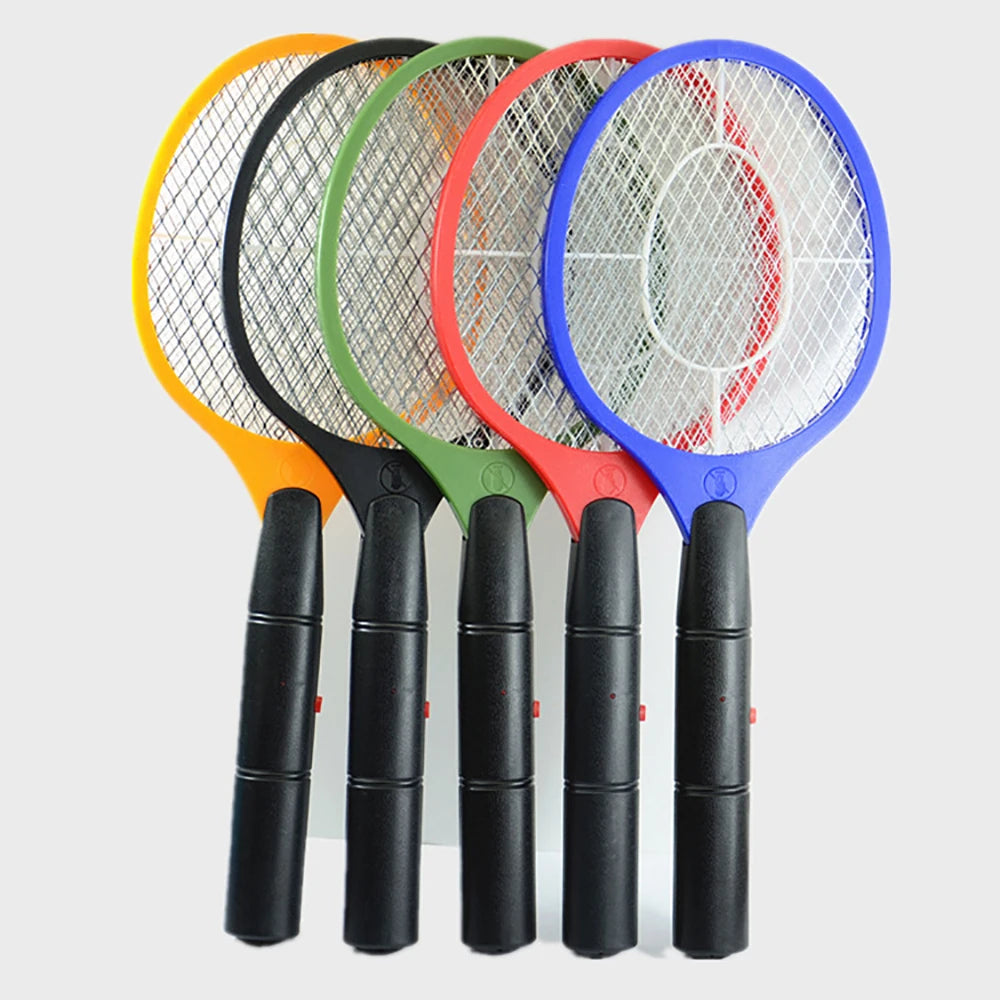 Electric Fly Insect Bug Zapper Bat Handheld Insect Fly Swatter Racket Portable