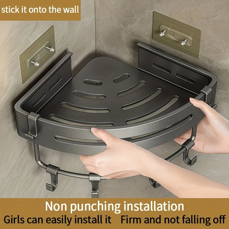 Bathroom Space Aluminum Storage Rack