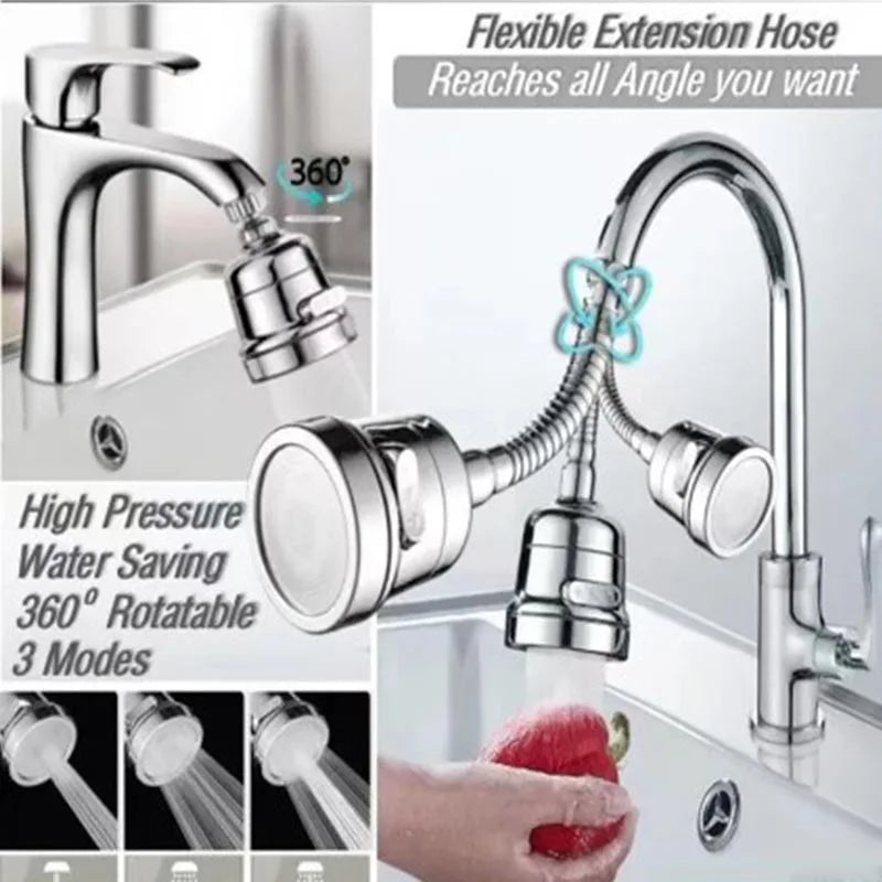 2/3 Modes Sink Faucet 360 Degree Rotation