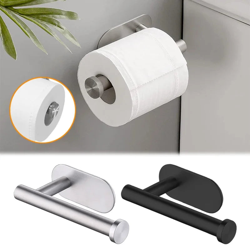 No Drilling Toilet Paper Holder SUS304 Stainless Steel