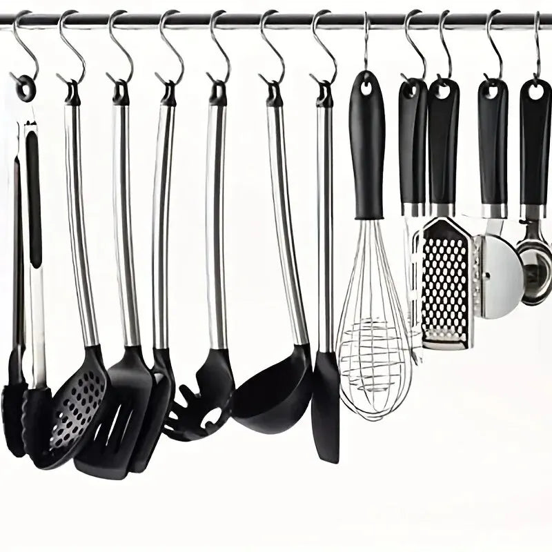 10pcs Stainless Steel S Shaped Hook