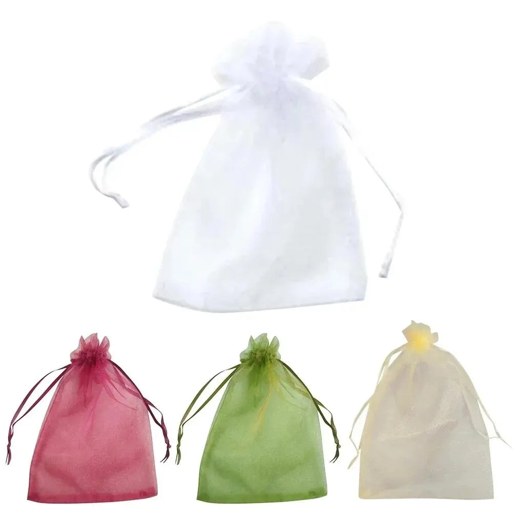 50pcs Fruit Protection Bags Anti-Bird Garden Netting Bags