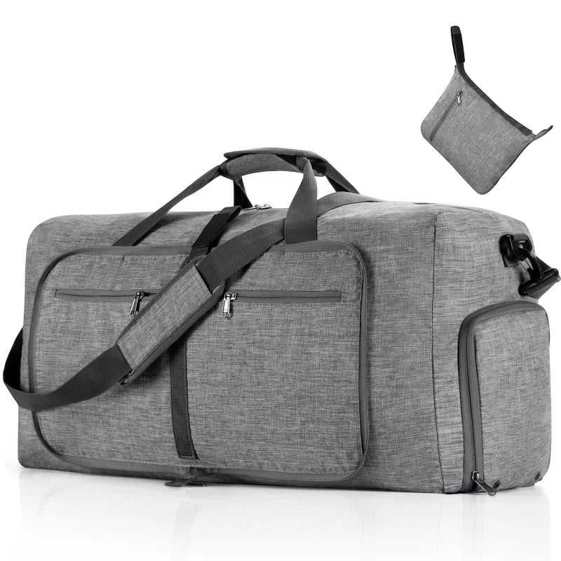 Large Capacity Travel Duffel Bag | Waterproof Oxford Shoulder Sports Bag