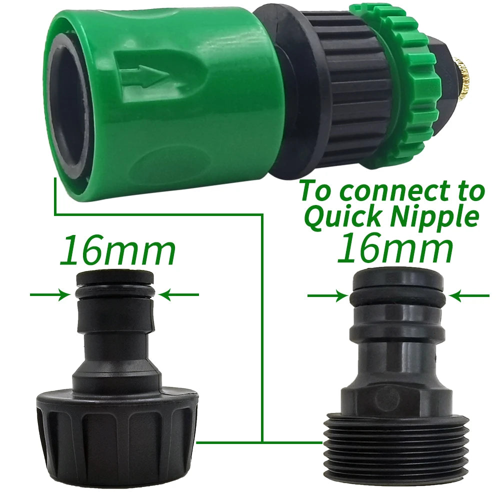 Quick Connector Nipple EURO USA 3/4 Inch Male Threaded Hose Pipe