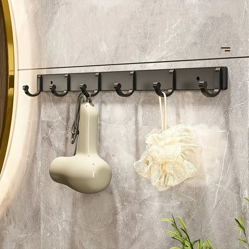 Space Aluminum Clothes Hook, Bathroom