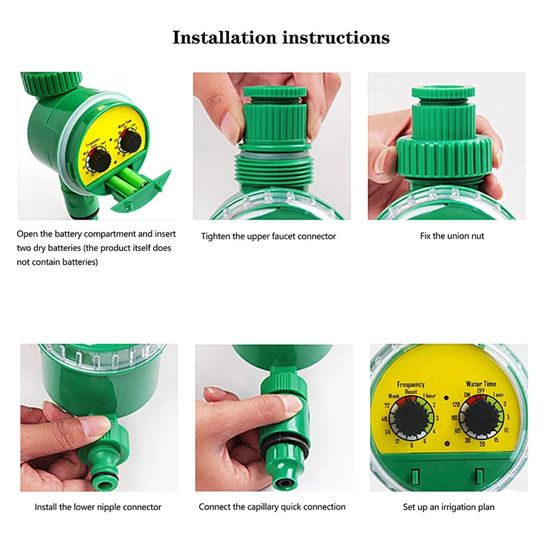 Green Outdoor Plastic Garden Electronic Automatic