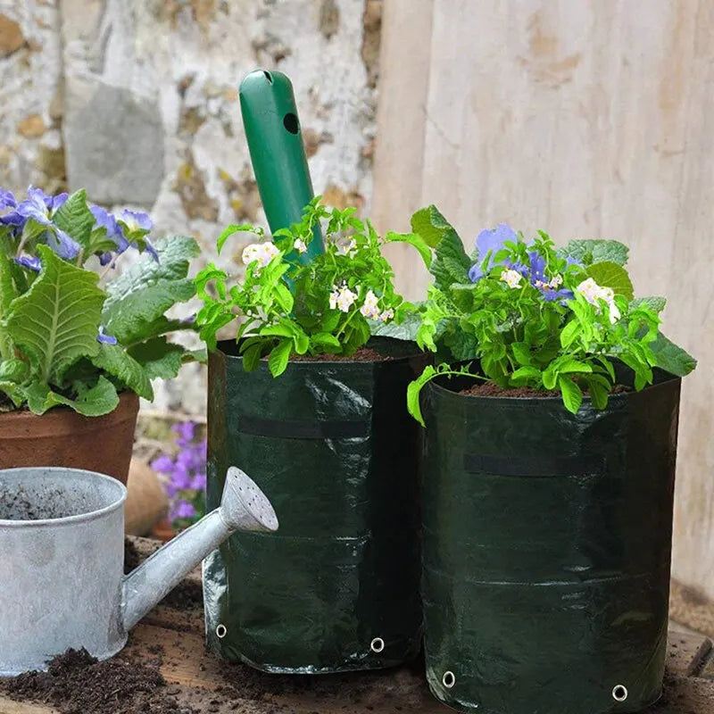 Garden Potato Grow Bag PE Fabrics Gardening