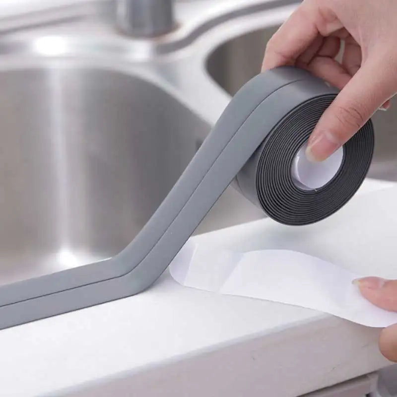 Kitchen Mouldproof Waterproof Tape Moisture Resistant Kitchen and Bathroom Sink Joints Toilet Stickers Corner Stickers Seals